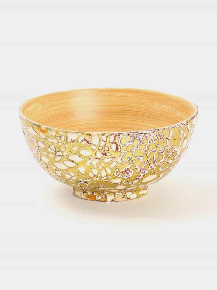 Миска, 14×14×7 см, бамбук - Фото 1