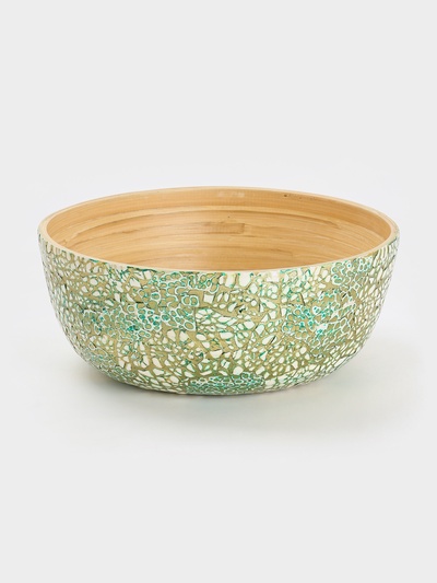 Салатник, 30×30×13 см, бамбук