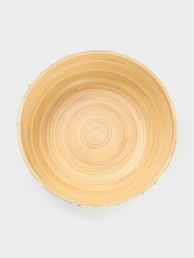 Салатник, 30×30×13 см, бамбук