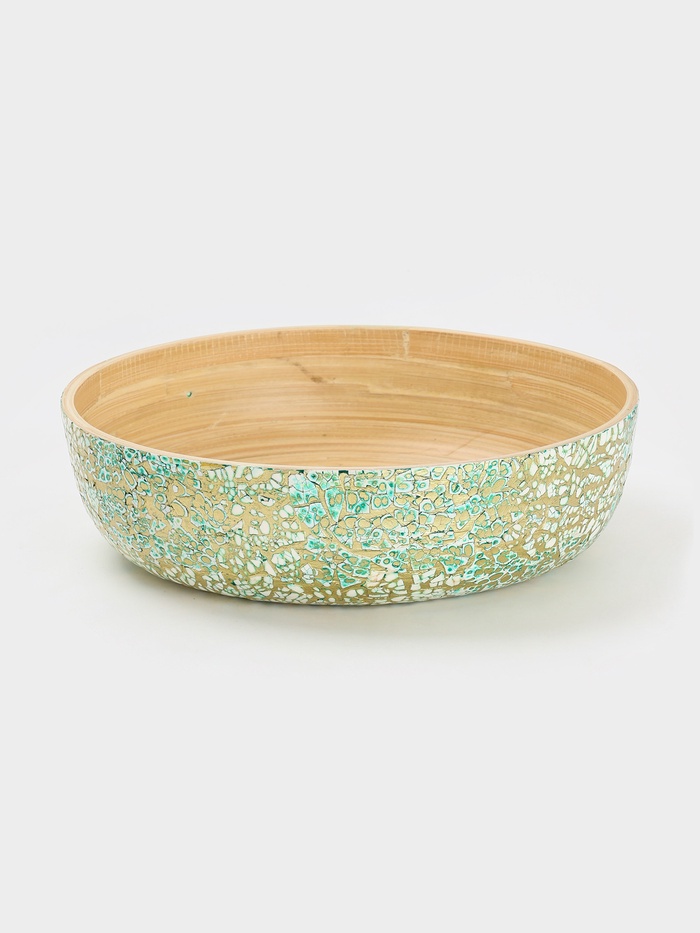 Салатник, 30×30×8 см, бамбук - Фото 1