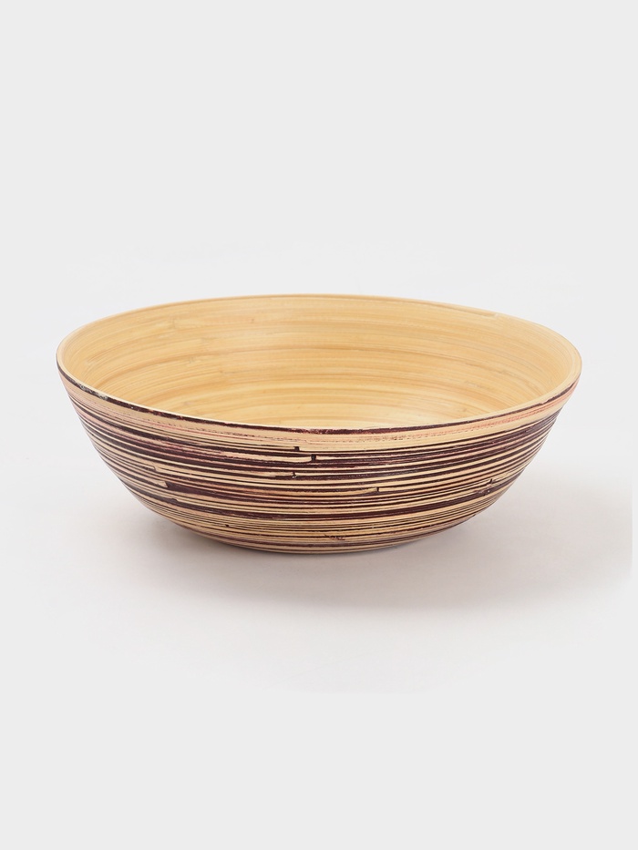 Салатник, 25×25×8 см, бамбук - Фото 1