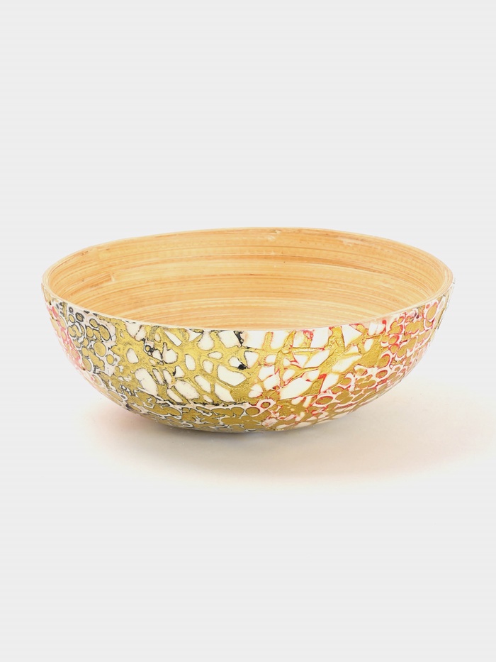 Миска, 15×15×6 см, бамбук - Фото 1