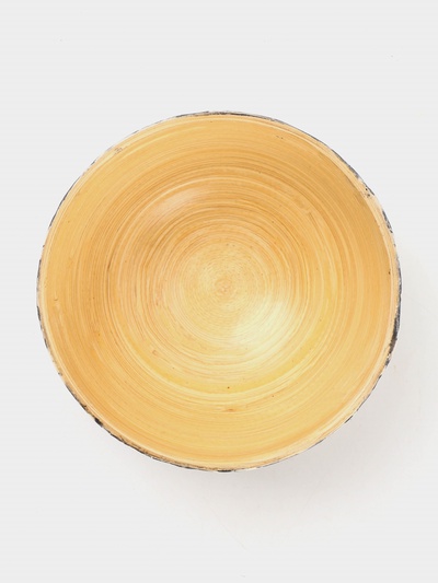 Миска, 12×12×6 см, бамбук
