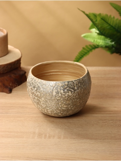 Ваза, 15×15×9 см, бамбук