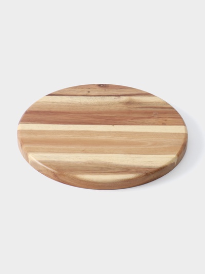 Блюдо, 28×28×2 см, чайное дерево