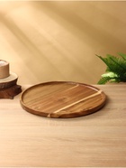 Блюдо, 35×35×2 см, чайное дерево - Фото 1