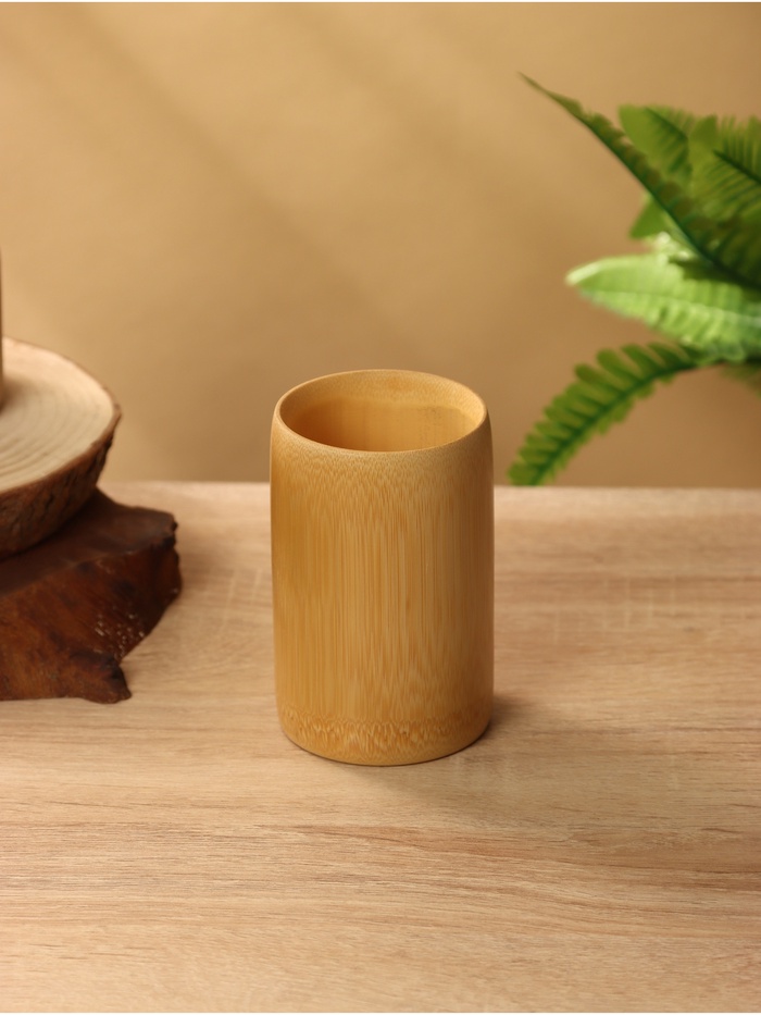 Стакан, 11 см, бамбук - Фото 1