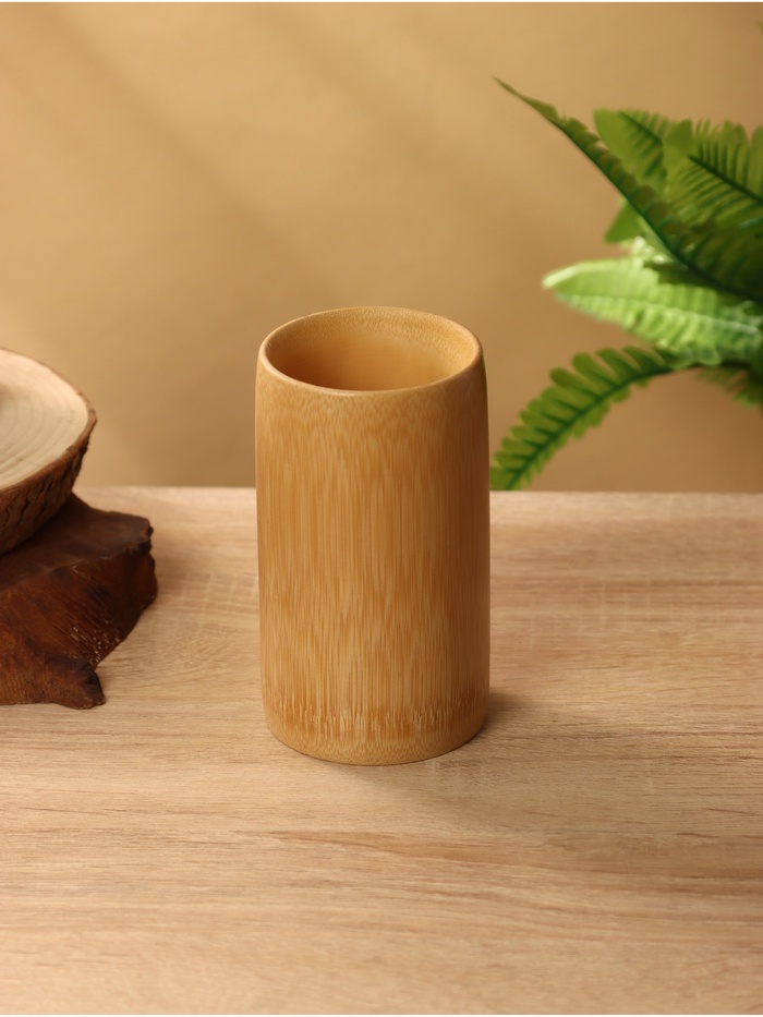 Стакан, 13 см, бамбук - Фото 1