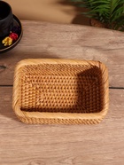 Корзина, 20×14×7 см, ротанг - Фото 4