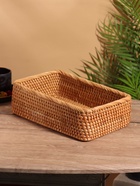 Корзина, 30×20×9 см, ротанг - Фото 3