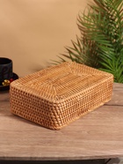 Корзина, 30×20×9 см, ротанг - Фото 6