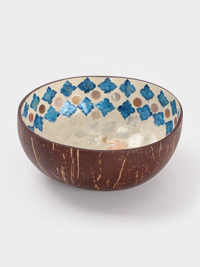 Чаша «Тайланд», 14×14×6 см, кокос