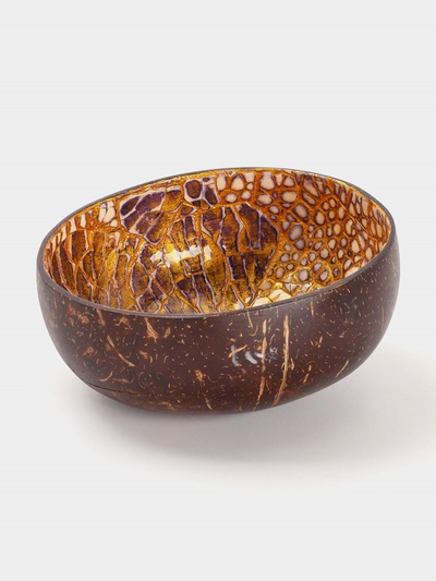 Чаша «Космос», 14×14×6 см, кокос