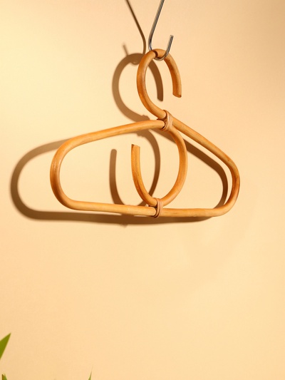 Плечики, 40×20×1 см, ротанг