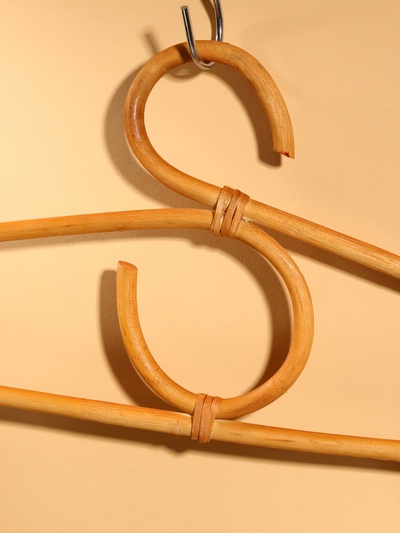 Плечики, 40×20×1 см, ротанг