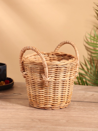 Корзина, 16×16×19 см, ротанг
