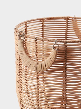 Корзина для белья, 31×31×31 см, ротанг