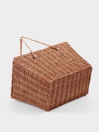 Корзина для пикника, 33×20×22 см, ротанг - Фото 5