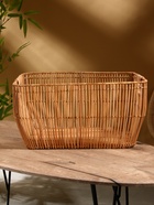 Корзина для белья, 51×38×25 см, ротанг - Фото 3