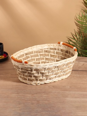 Корзина плетеная 32x25x11 см, ротанг 10709373