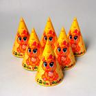 Бумажные колпаки «С днём рождения», набор 6 шт., 16 см - Фото 2