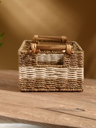 Корзина плетёная, 36×21×15 см, сиграсс - Фото 4