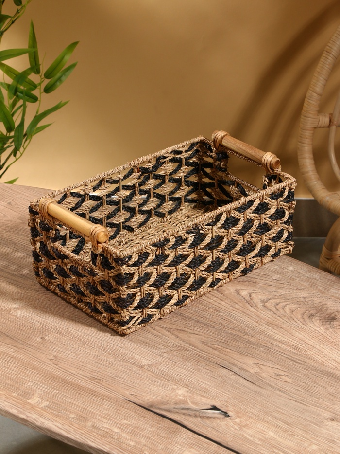 Корзина плетёная, 36×20×15 см, сиграсс - Фото 1