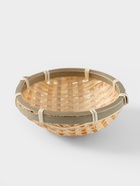 Чаша плетёная в 2 слоя, 10 см, бамбук - Фото 1