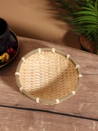 Чаша плетёная в 2 слоя, 15 см, бамбук - Фото 3