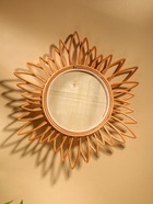 Зеркало настенное, 60×60×3 см, ротанг - Фото 4