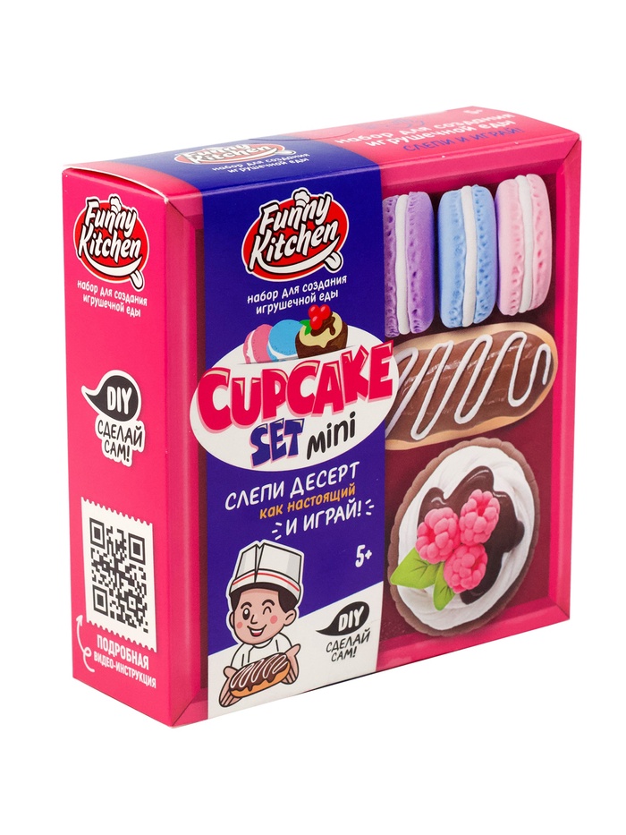 Набор для лепки Funny Kitchen Cup-cake - Фото 1