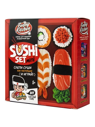 Набор для лепки Funny Kitchen Sushi
