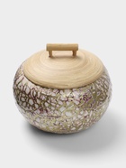 Банка для сыпучих продуктов, 16×16×12 см, бамбук - Фото 1