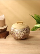 Банка для сыпучих продуктов, 16×16×12 см, бамбук - Фото 2