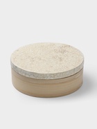 Банка для сыпучих продуктов, 16×16×7.5 см, бамбук - Фото 1