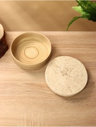 Банка для сыпучих продуктов, 16×16×7.5 см, бамбук - Фото 3