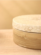 Банка для сыпучих продуктов, 16×16×7.5 см, бамбук - Фото 4