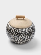 Банка для сыпучих продуктов, 13×13×11 см, бамбук - Фото 1