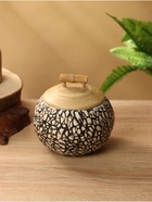 Банка для сыпучих продуктов, 13×13×11 см, бамбук - Фото 2