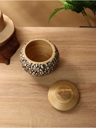 Банка для сыпучих продуктов, 13×13×11 см, бамбук - Фото 3