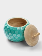 Банка для сыпучих продуктов, 13×13×11 см, бамбук - Фото 2