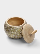 Банка для сыпучих продуктов, 13×13×12 см, бамбук - Фото 2