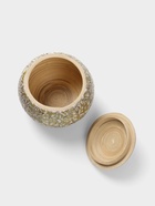 Банка для сыпучих продуктов, 13×13×12 см, бамбук - Фото 3