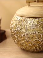 Банка для сыпучих продуктов, 13×13×12 см, бамбук - Фото 4
