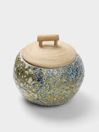 Банка для сыпучих продуктов, 13×13×12 см, бамбук - Фото 1