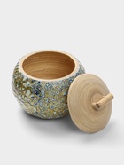 Банка для сыпучих продуктов, 13×13×12 см, бамбук - Фото 2
