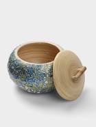 Банка для сыпучих продуктов, 15×15×14 см, бамбук - Фото 2