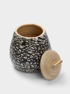 Банка для сыпучих продуктов, 13×13×13.5 см, бамбук - Фото 2