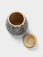 Банка для сыпучих продуктов, 13×13×13.5 см, бамбук - Фото 3