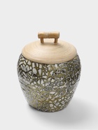 Банка для сыпучих продуктов, 12×12×12.5 см, бамбук - Фото 1